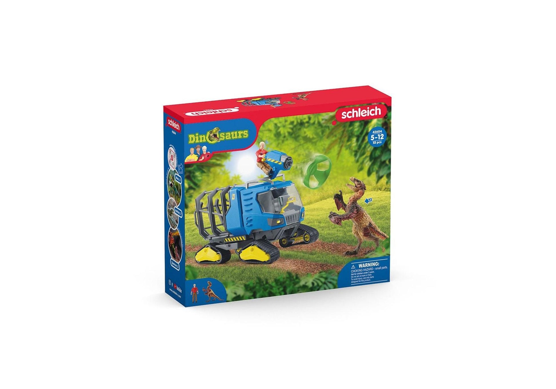 Schleich 42604 Dinosaurs: Track Vehicle - plegobil
