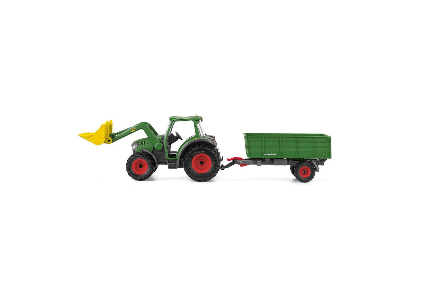 Schleich 42608 Farm World: Traktor mit Anhänger - plegobil