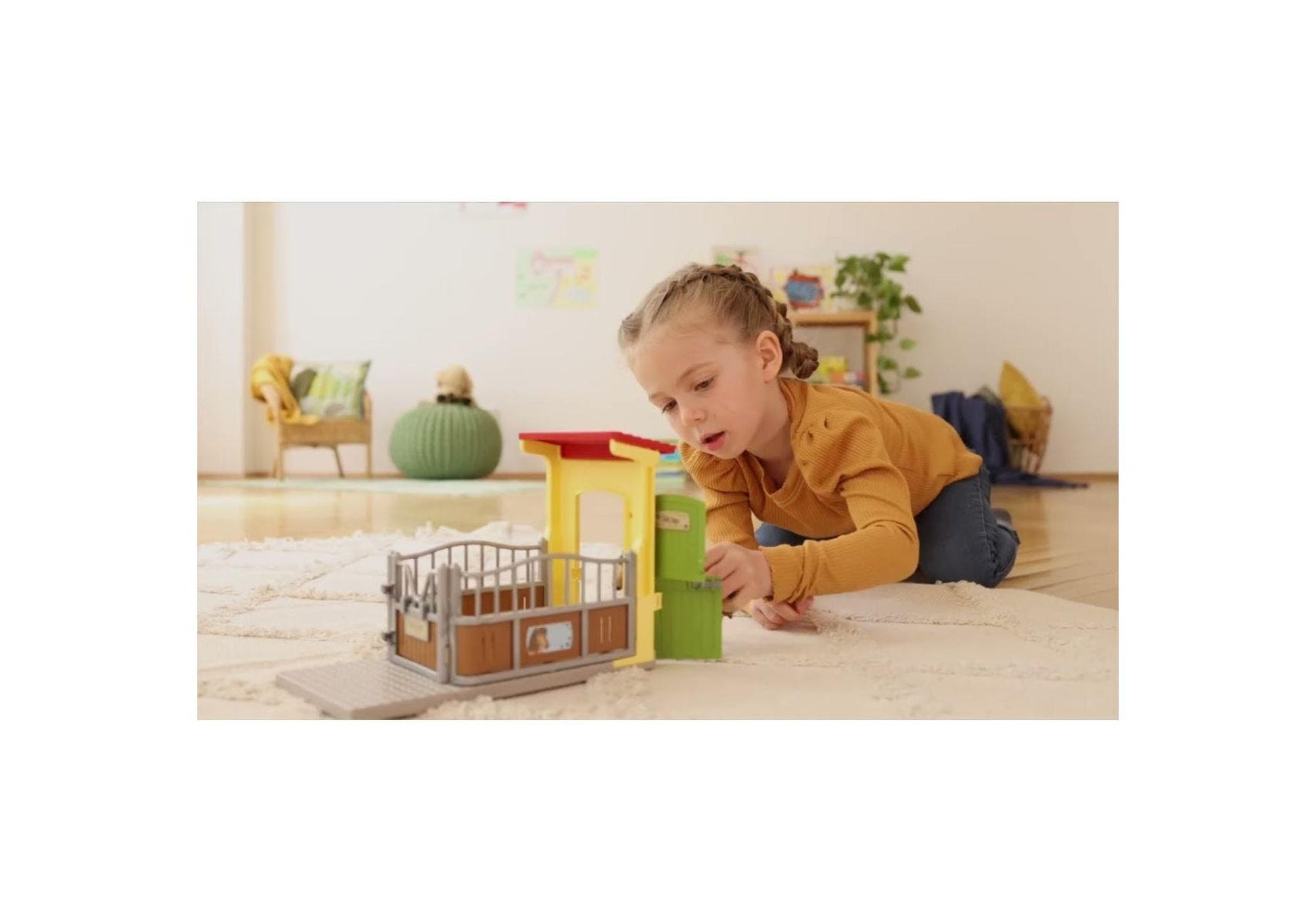Schleich 42609 Farm World: Ponybox mit Islandpferd Hengst - plegobil