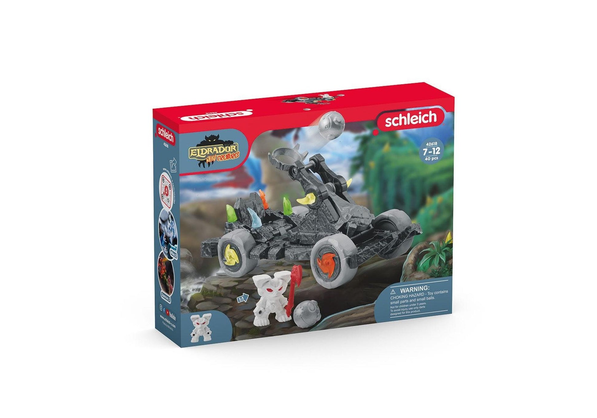 Schleich 42618 Eldrador Creatures: Katapult mit Mini Creature - plegobil