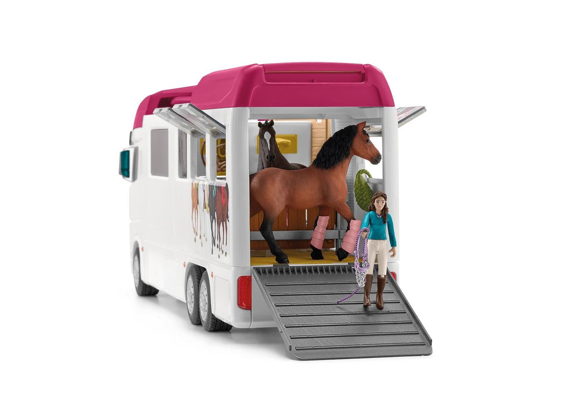 Schleich 42619 Horse Club: Pferdetransporter - plegobil