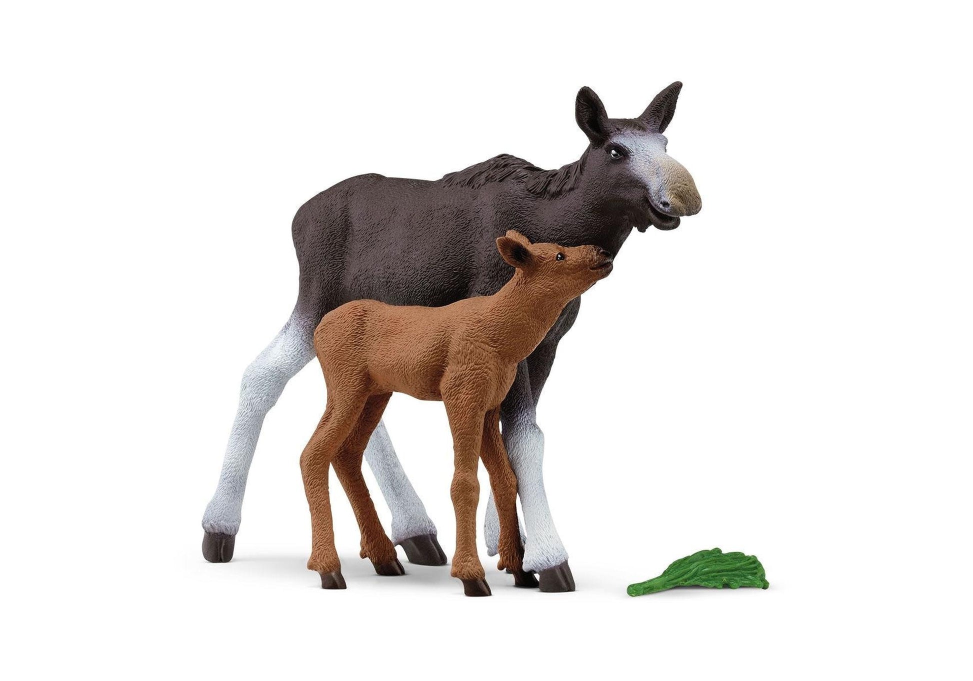 Schleich 42629 Wild Life: Elchkuh mit Kalb - plegobil