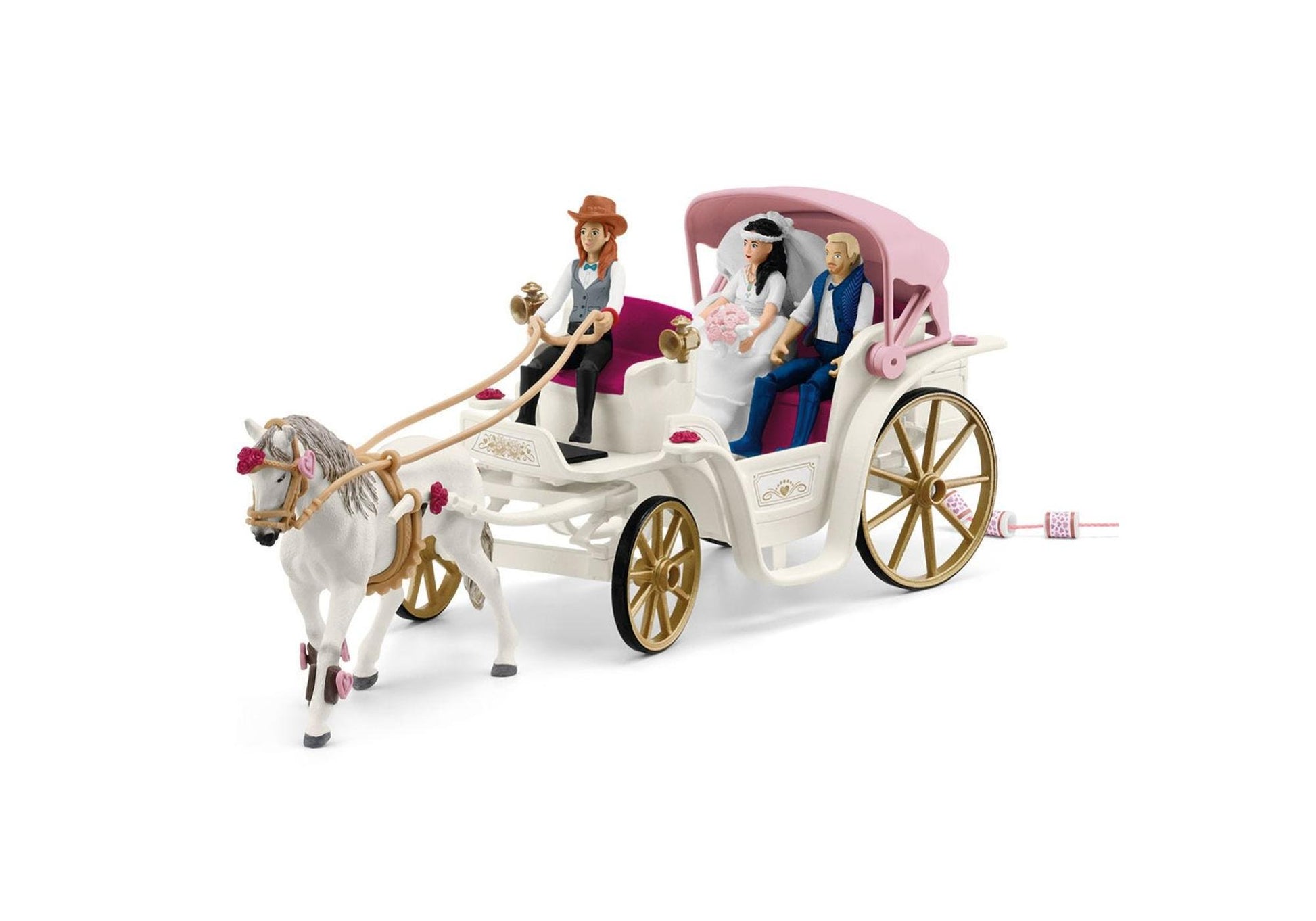 Schleich 42641 Horse Club: Hochzeitskutsche - plegobil