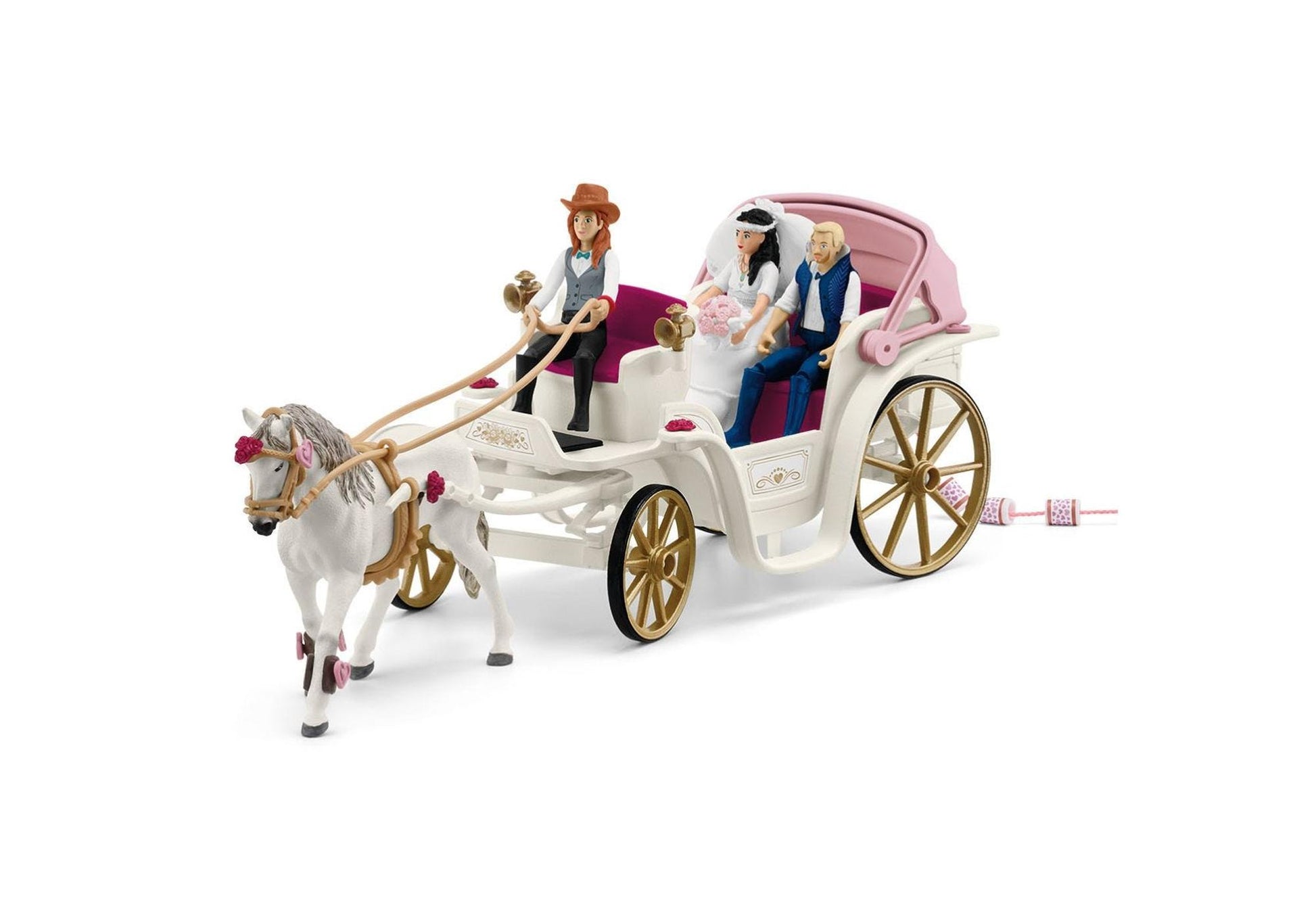 Schleich 42641 Horse Club: Hochzeitskutsche - plegobil
