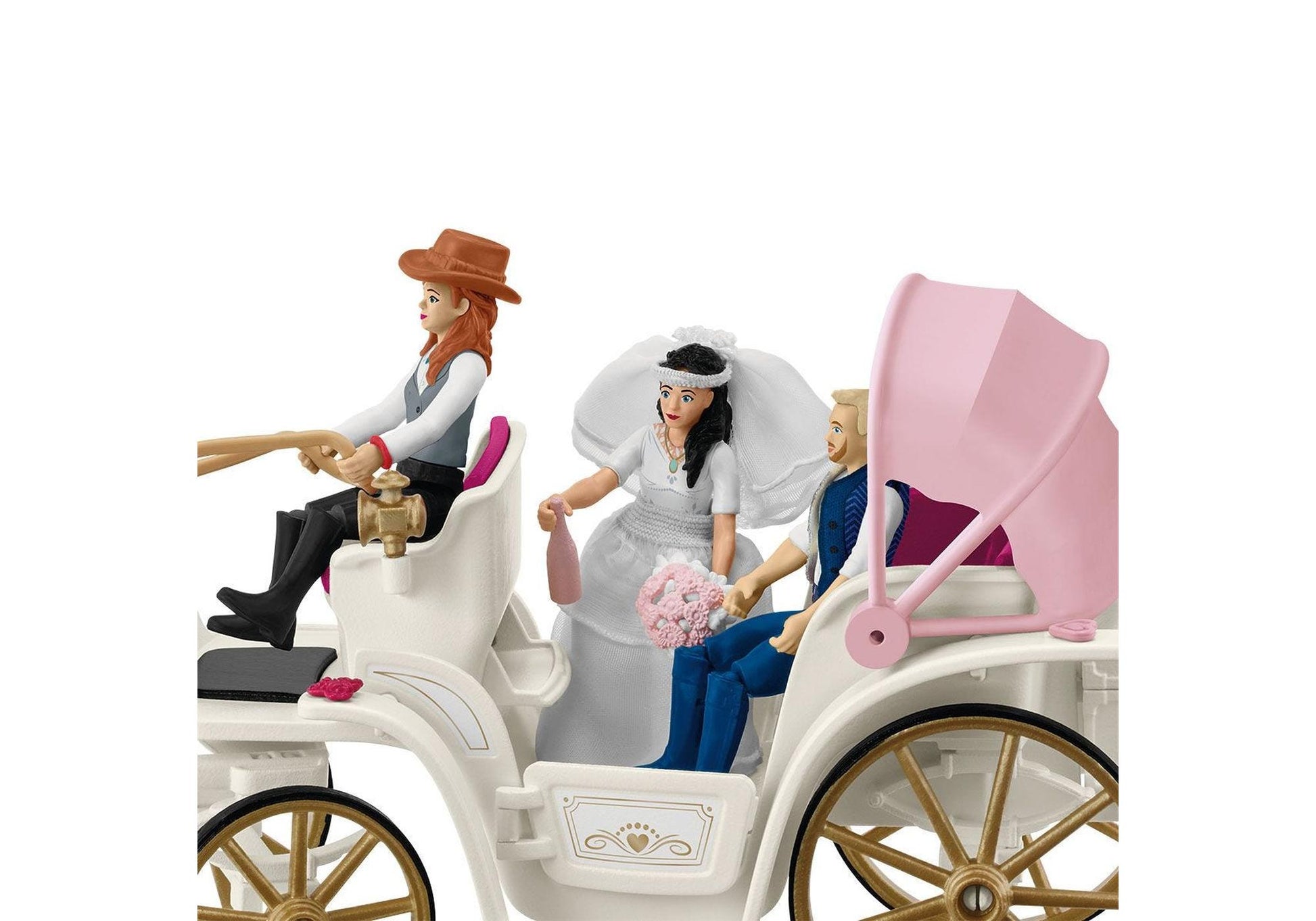 Schleich 42641 Horse Club: Hochzeitskutsche - plegobil