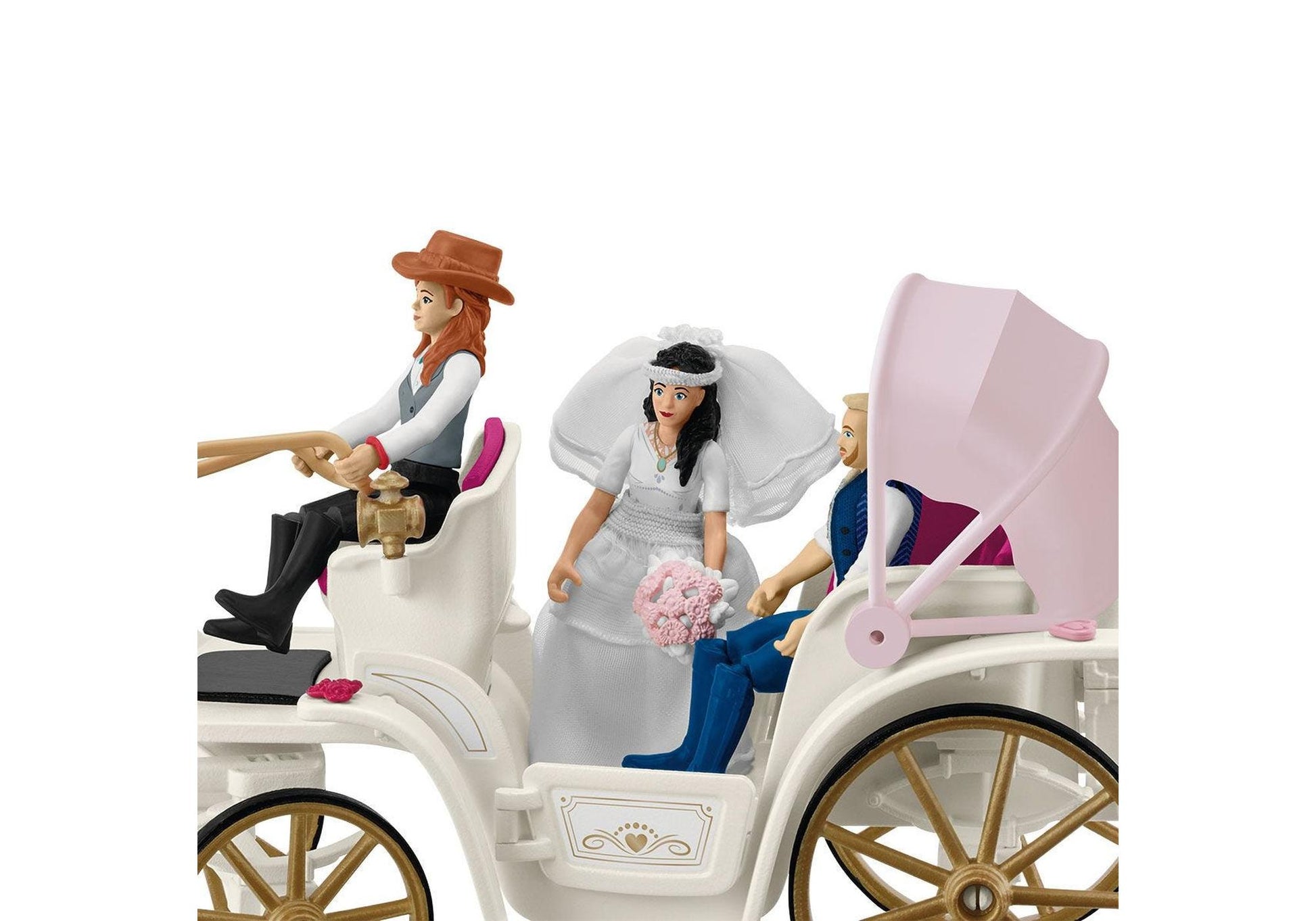 Schleich 42641 Horse Club: Hochzeitskutsche - plegobil