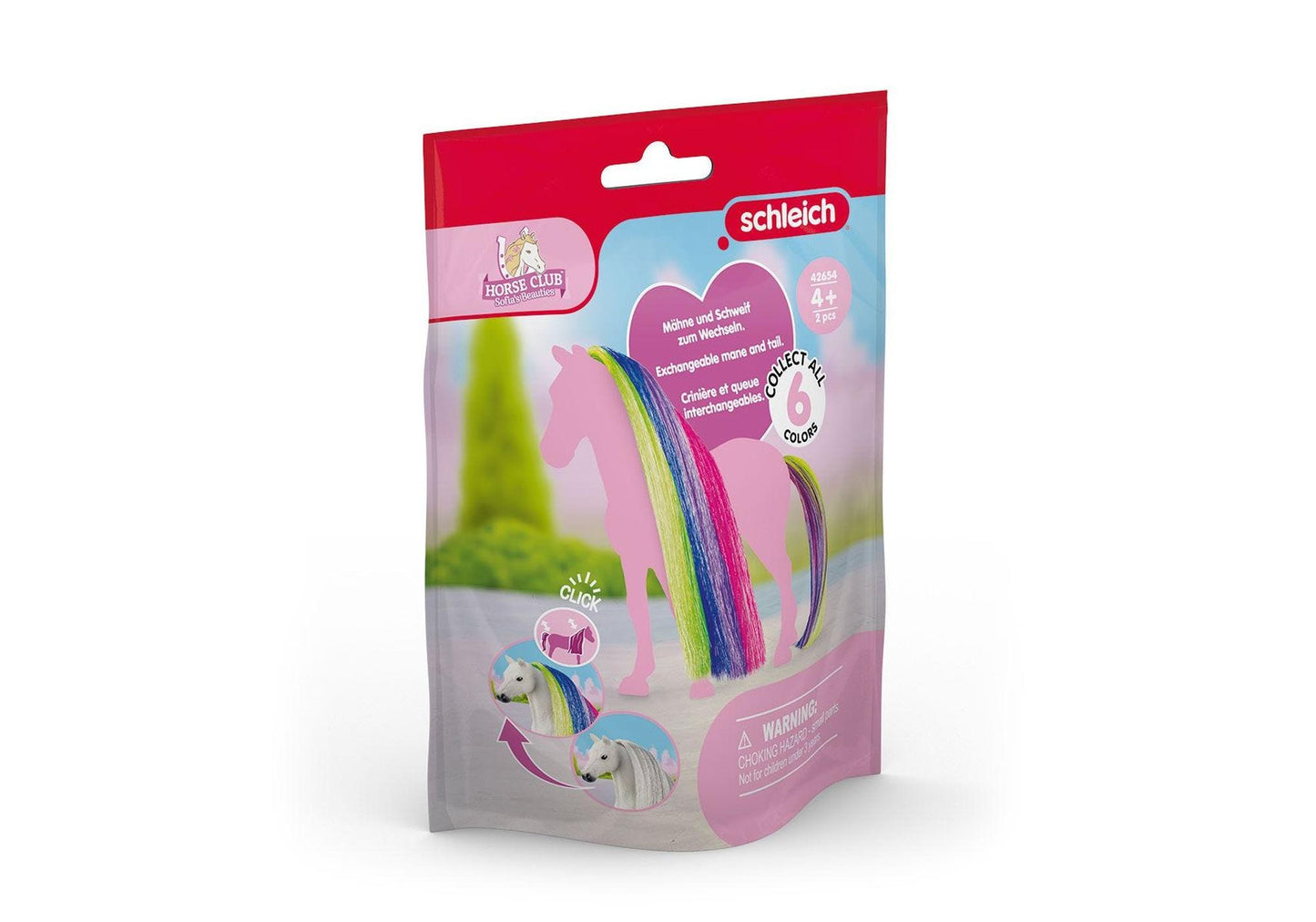 Schleich 42654 Sofias Beauties: Haare Beauty Horses Rainbow - plegobil