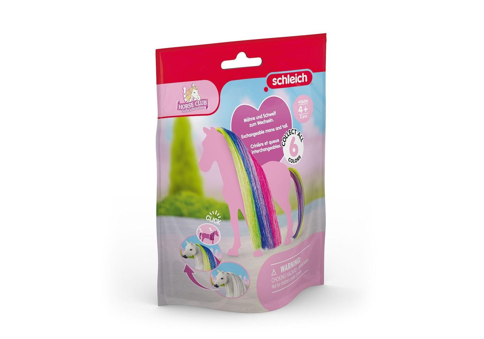 Schleich 42654 Sofias Beauties: Haare Beauty Horses Rainbow - plegobil