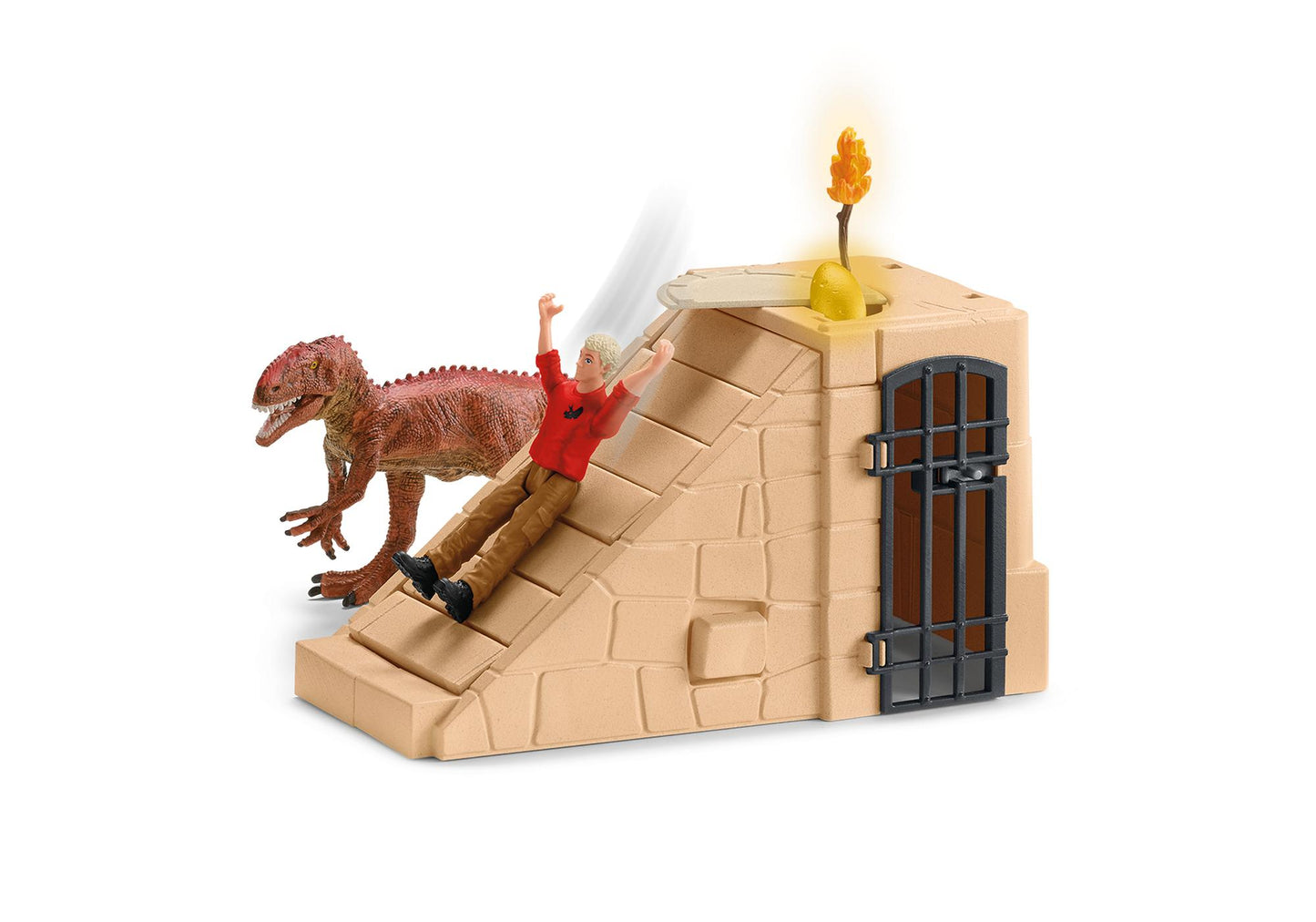 Schleich 42657 Dinosaurs: Dino Tempel-Eroberung - plegobil