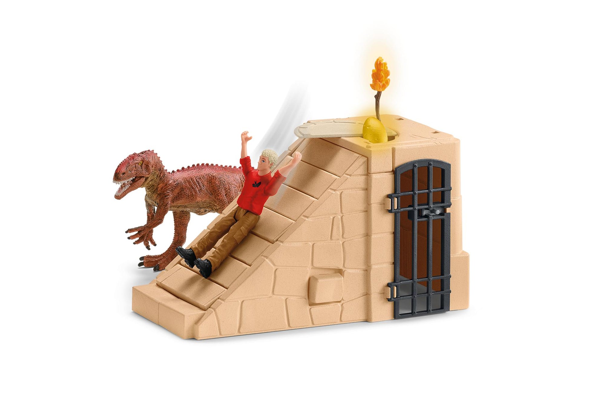 Schleich 42657 Dinosaurs: Dino Tempel-Eroberung - plegobil