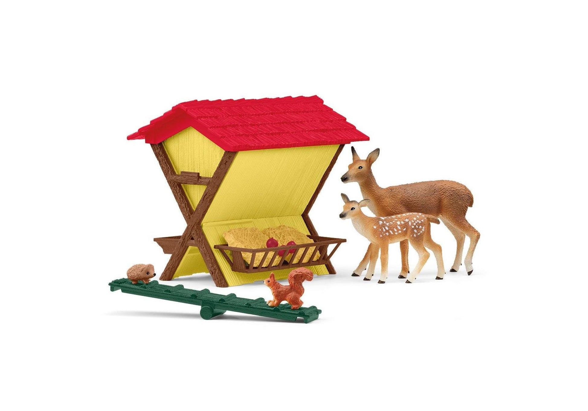 Schleich 42658 Farm World: Fütterung der Waldtiere - plegobil