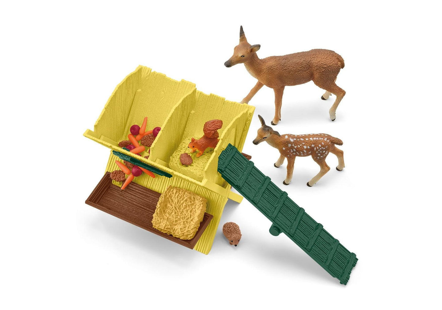 Schleich 42658 Farm World: Fütterung der Waldtiere - plegobil