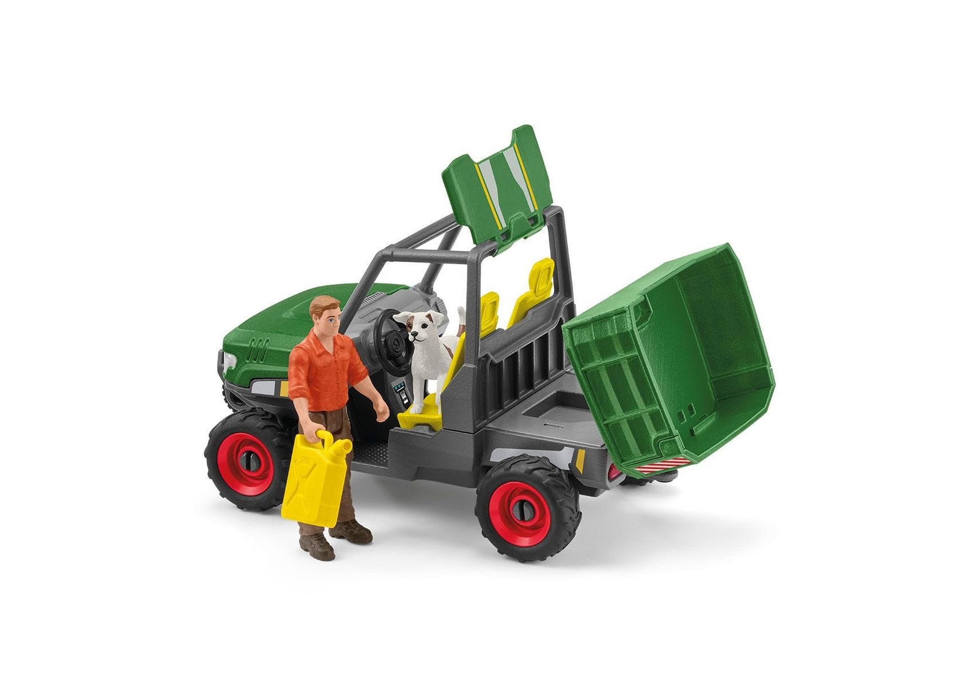 Schleich 42659 Farm World: Waldbauer mit Fahrzeug - plegobil