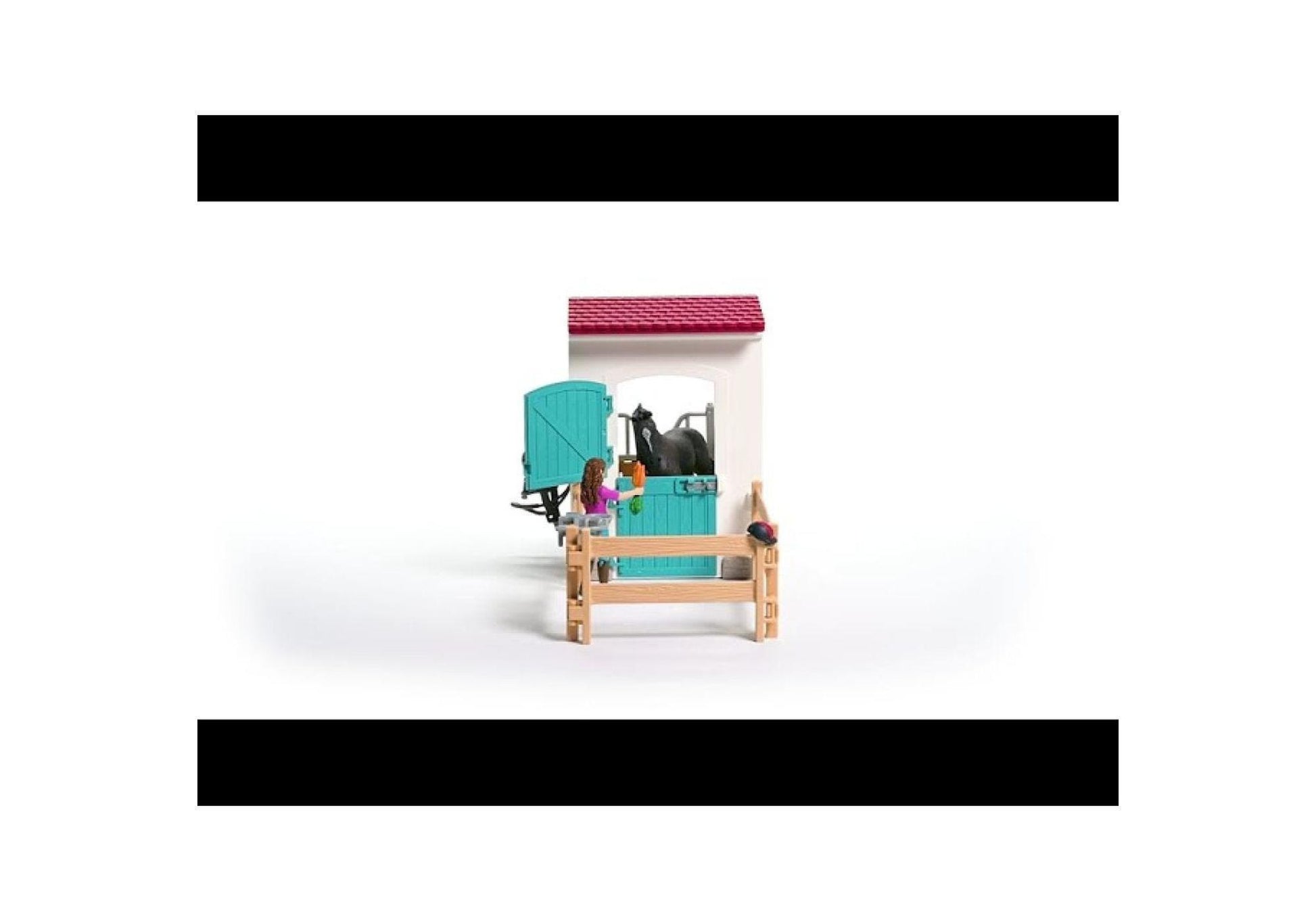 Schleich 42709 Horse Club: Pferdebox mit Lisa & Storm - plegobil