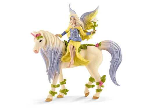 Schleich 70565 Bayala: Sera mit Blüten-Einhorn - plegobil