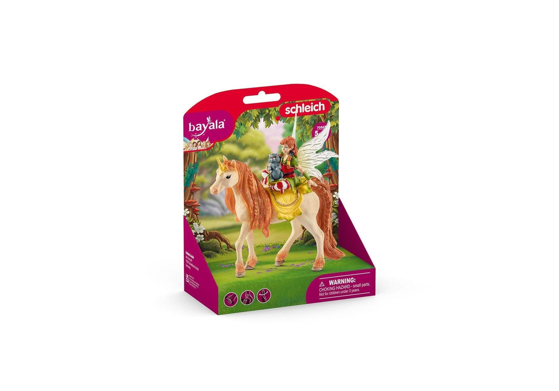 Schleich 70567 Bayala: Marween mit Glitzer-Einhorn - plegobil
