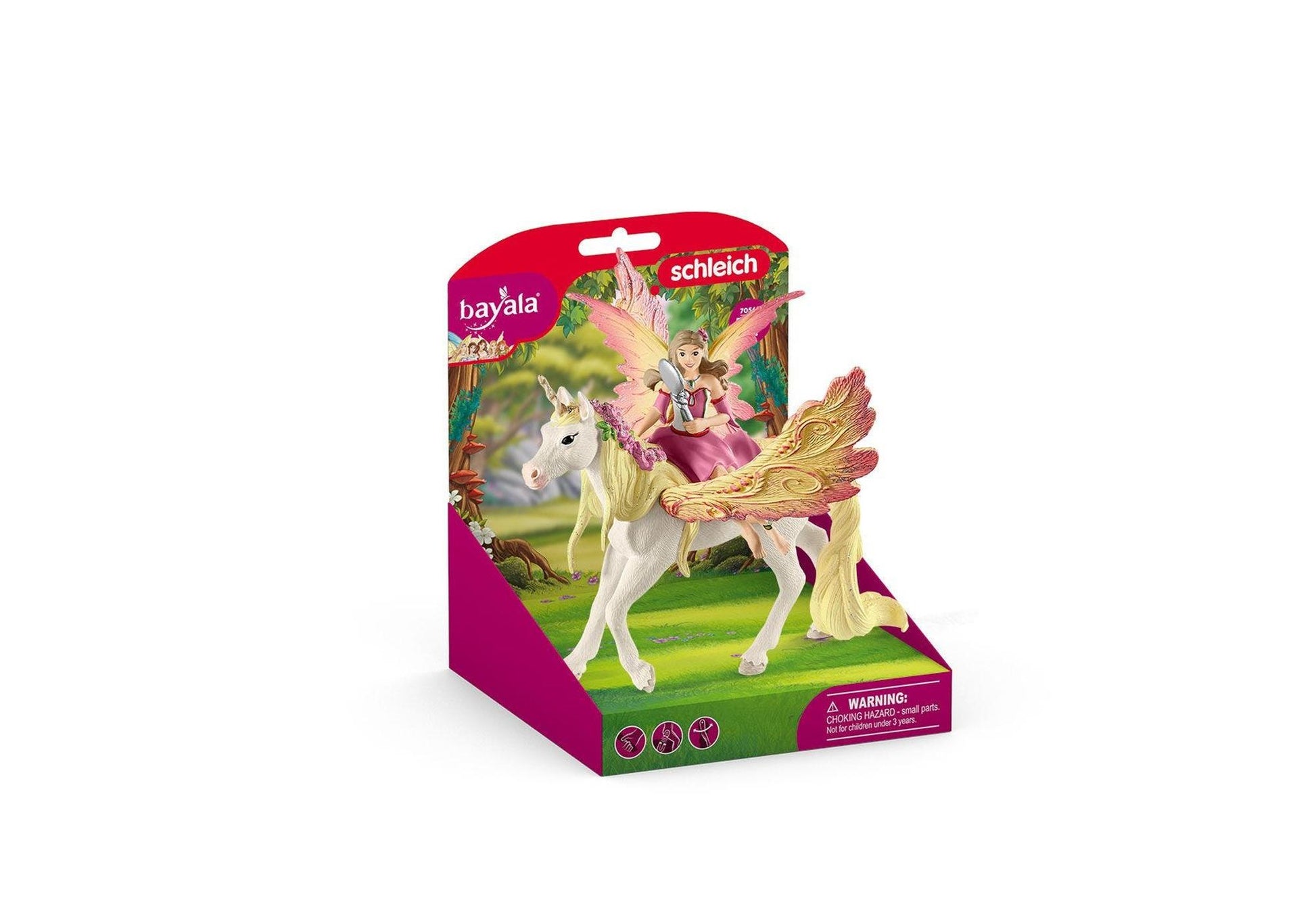 Schleich 70568 Bayala: Feya mit Pegasus-Einhorn - plegobil