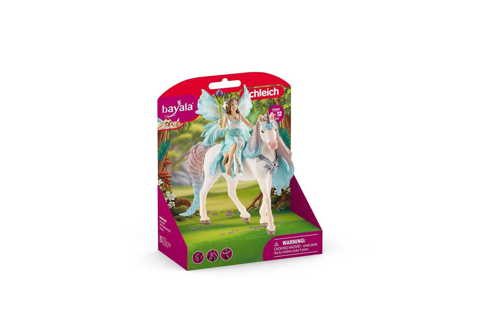 Schleich 70569 Bayala: Eyela mit Prinzessinnen-Einhorn - plegobil
