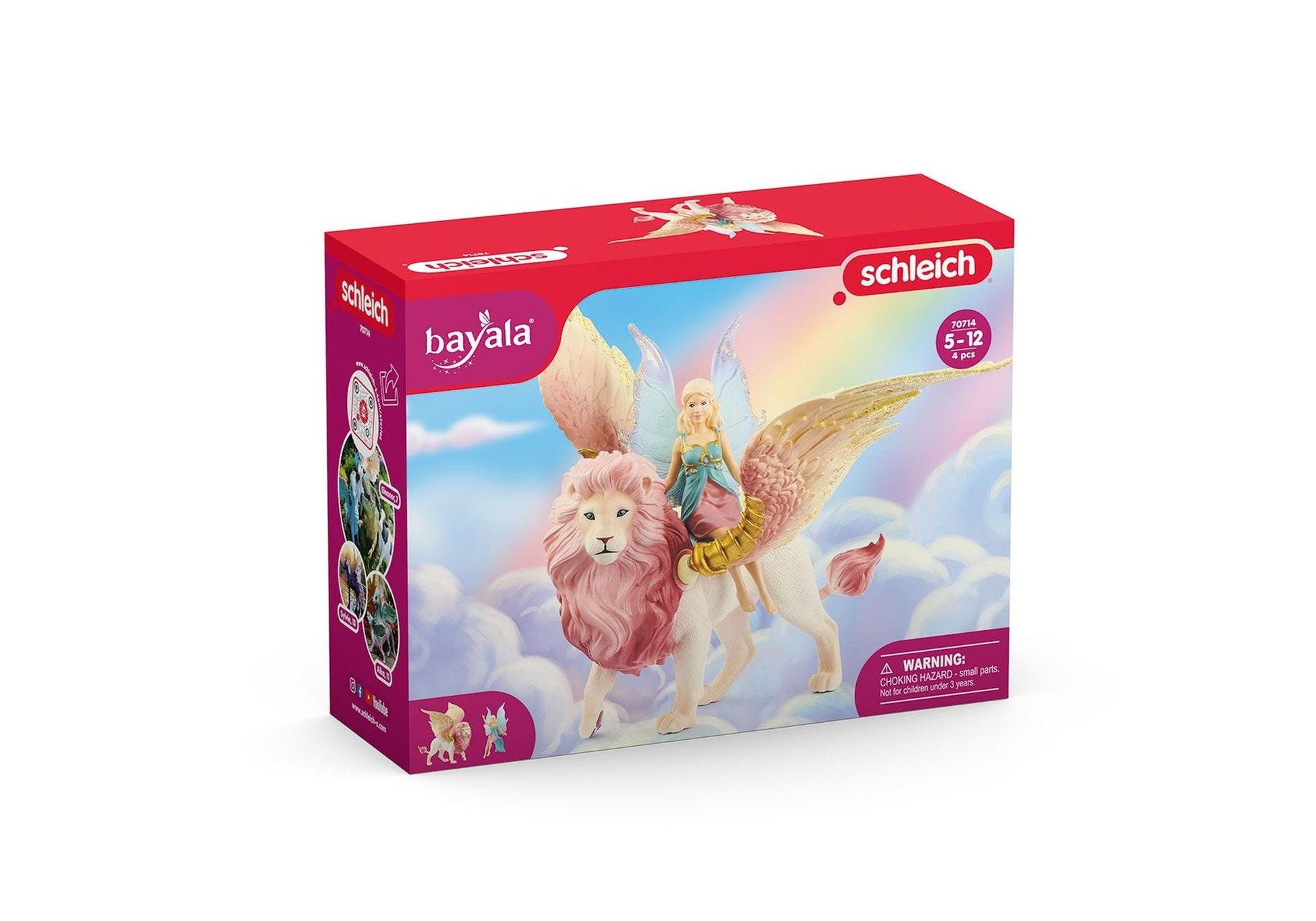 Schleich 70714 Bayala: Elfe auf geflügeltem Löwe - plegobil