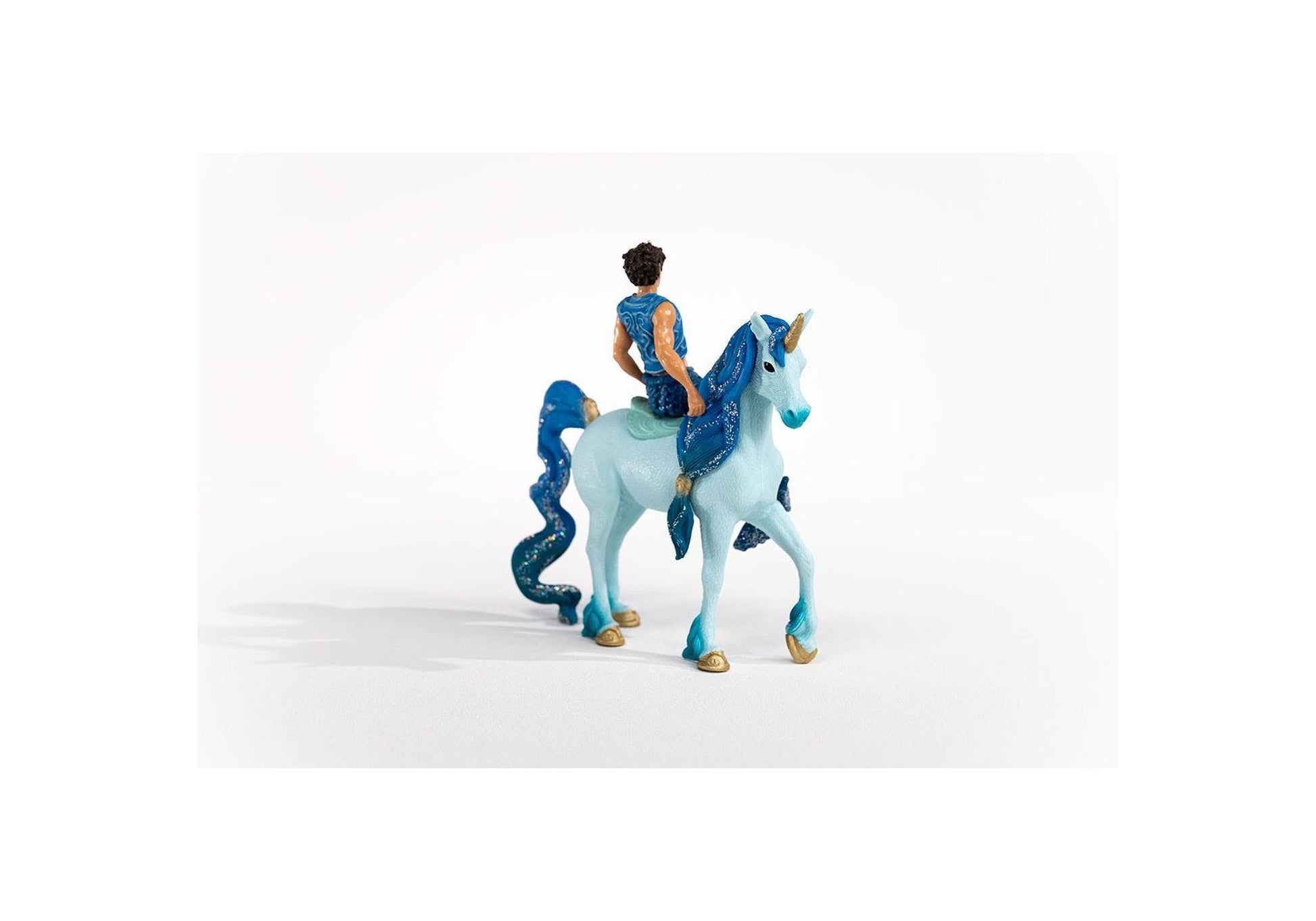 Schleich 70718 Bayala: Aryon auf Einhorn - plegobil