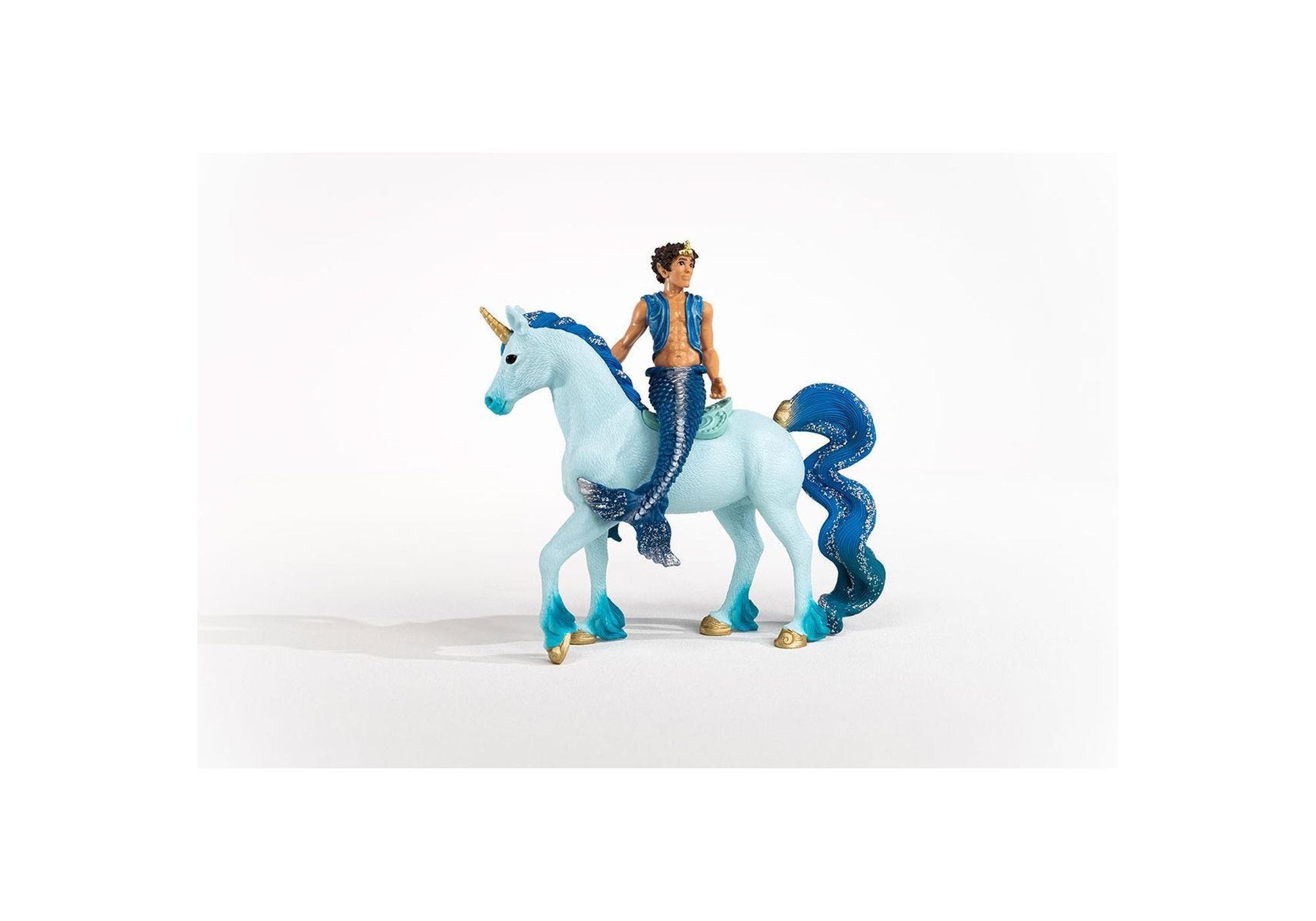 Schleich 70718 Bayala: Aryon auf Einhorn - plegobil