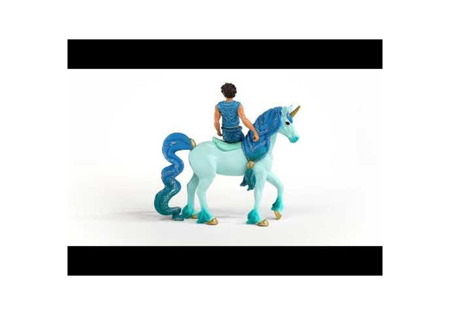 Schleich 70718 Bayala: Aryon auf Einhorn - plegobil