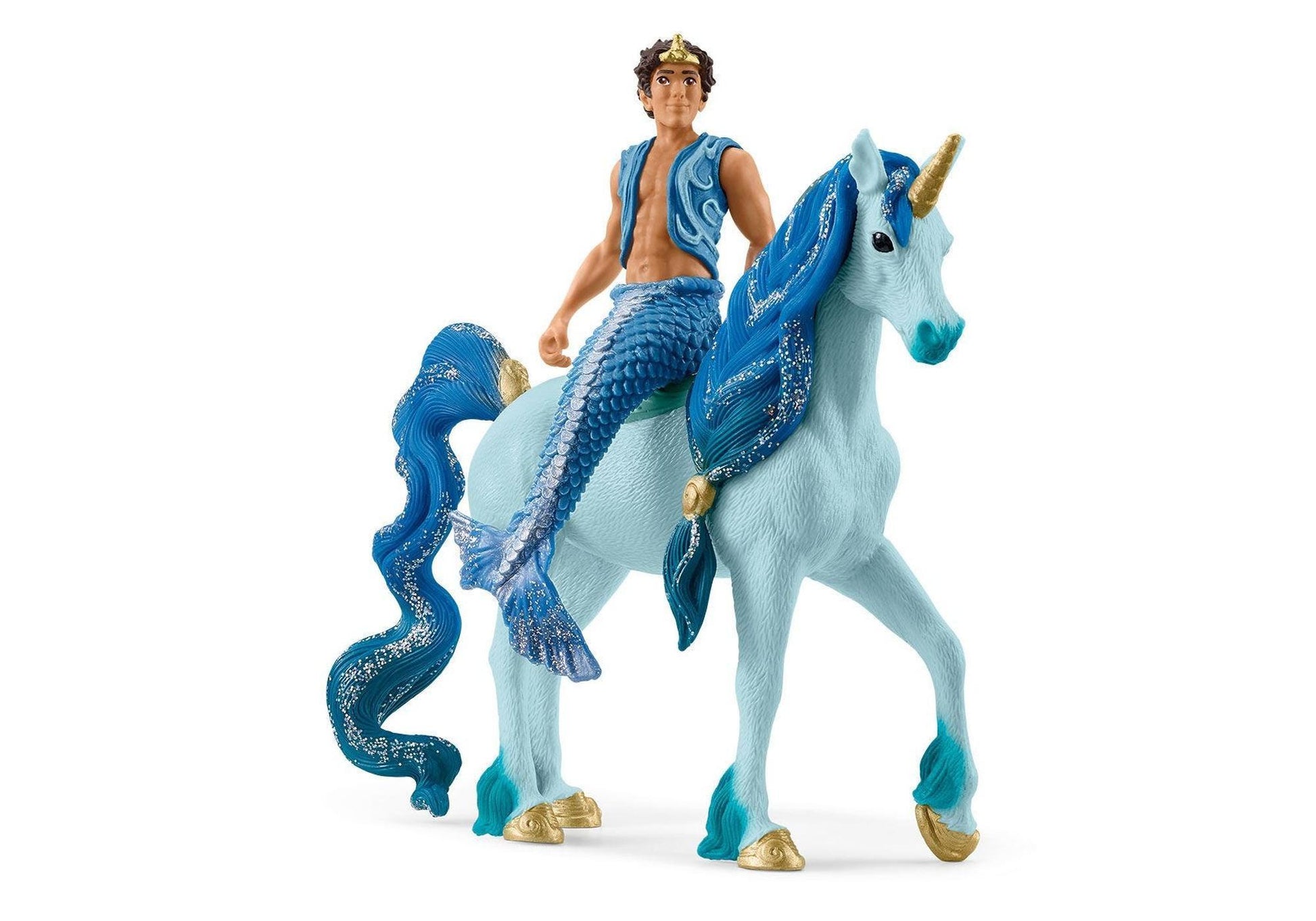 Schleich 70718 Bayala: Aryon auf Einhorn - plegobil