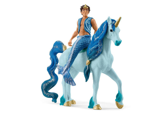 Schleich 70718 Bayala: Aryon auf Einhorn - plegobil