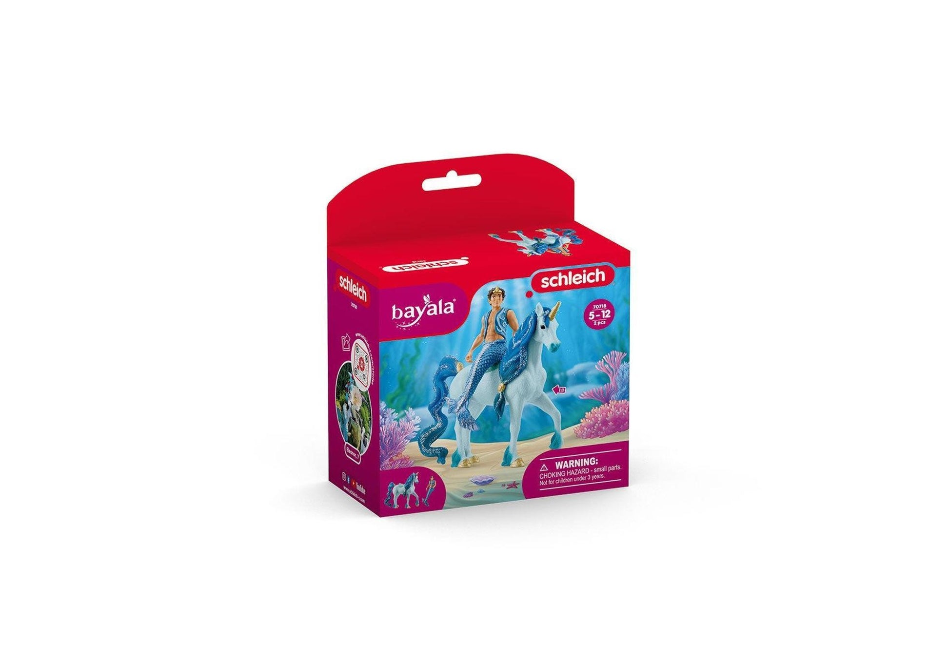 Schleich 70718 Bayala: Aryon auf Einhorn - plegobil