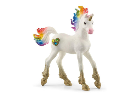 Schleich 70727 Bayala: Regenbogeneinhorn, Fohlen - plegobil