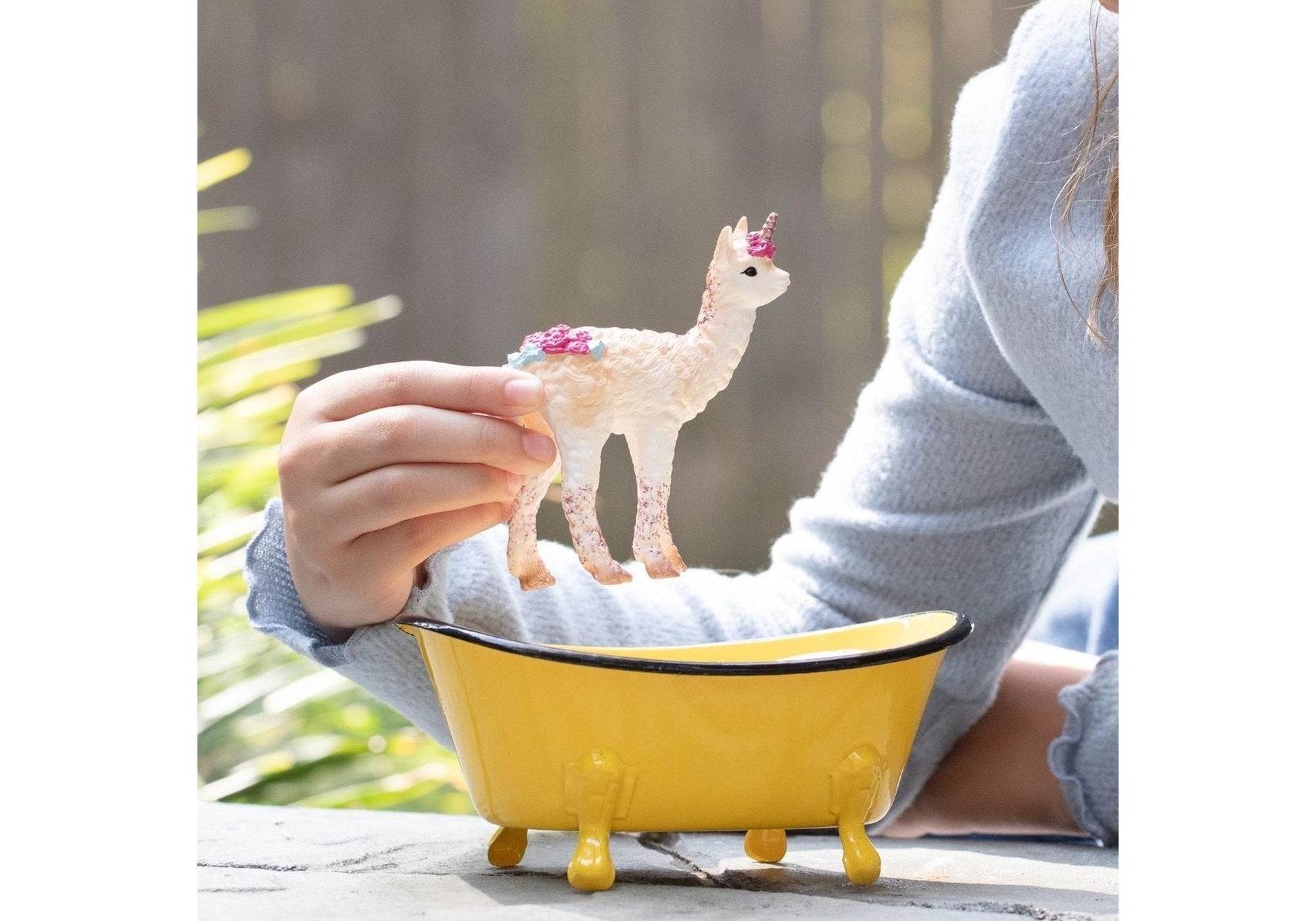Schleich 70743 Bayala: Lama Einhorn - plegobil