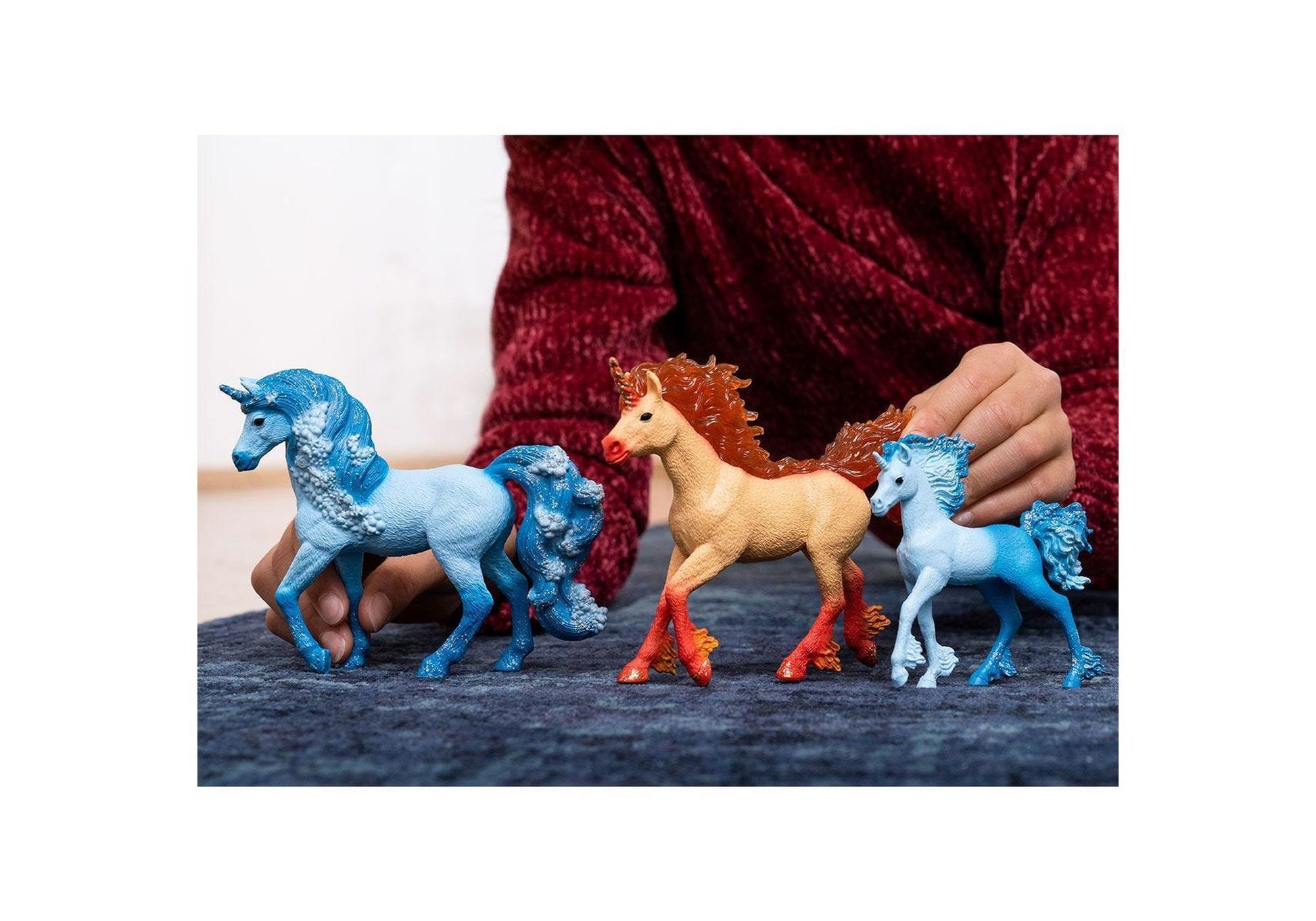 Schleich 70758 Bayala: Elementa Wasserflammeneinhorn Fohlen - plegobil