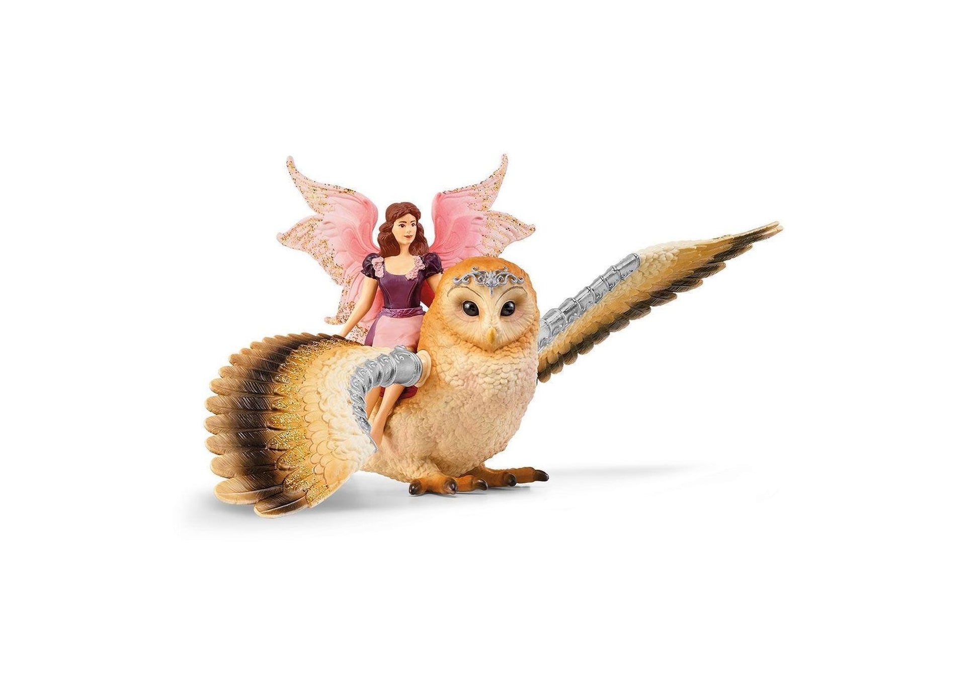 Schleich 70789 Bayala: Elfe auf Glitzer-Eule - plegobil
