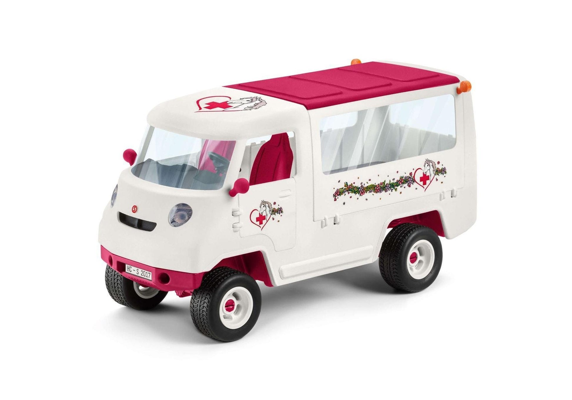 Schleich 72147 Horse Club: Tierarztbesuch im Stall - plegobil