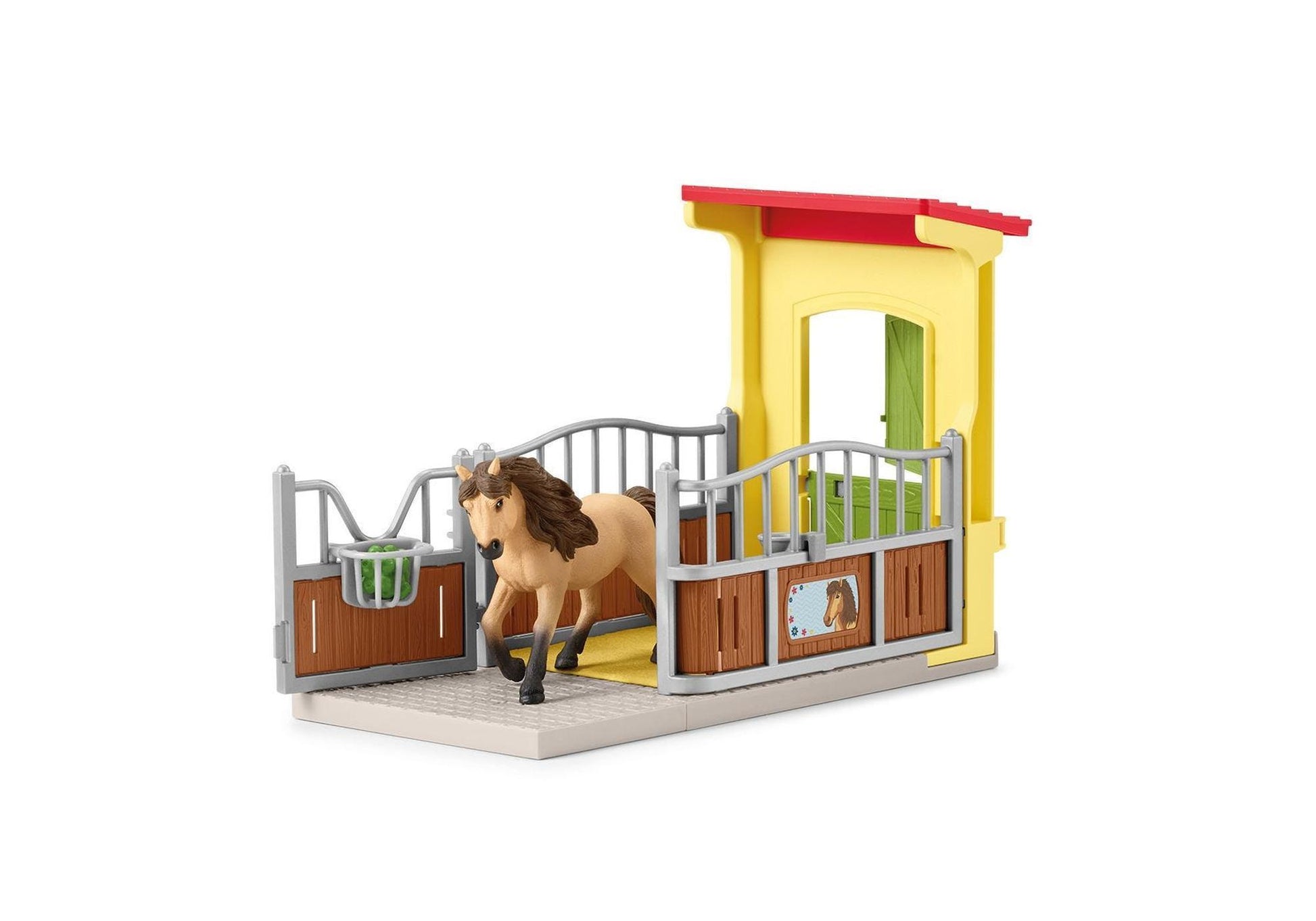 Schleich 72224 Farm World: Farm mit Hühnerstall und Pferdestall - plegobil